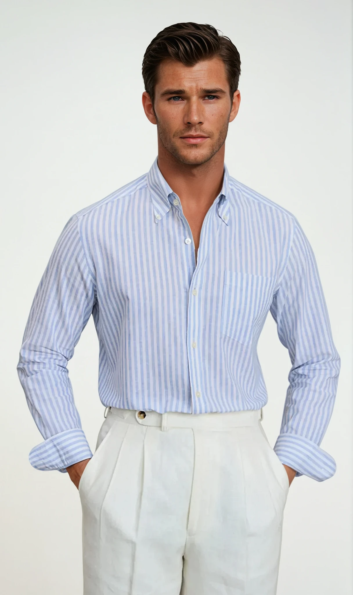 AMALFI STRIPED SHIRT
