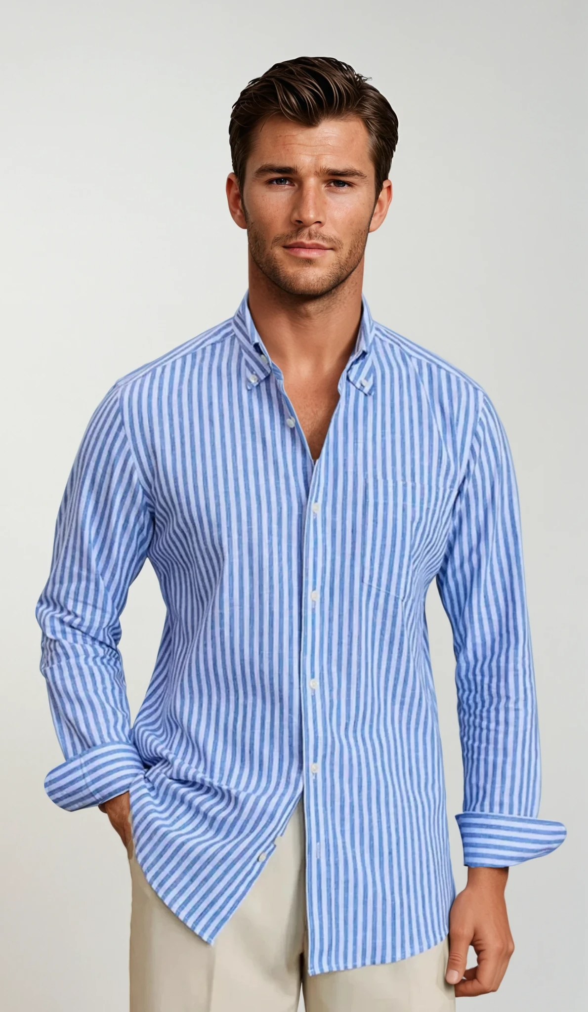 AMALFI STRIPED SHIRT