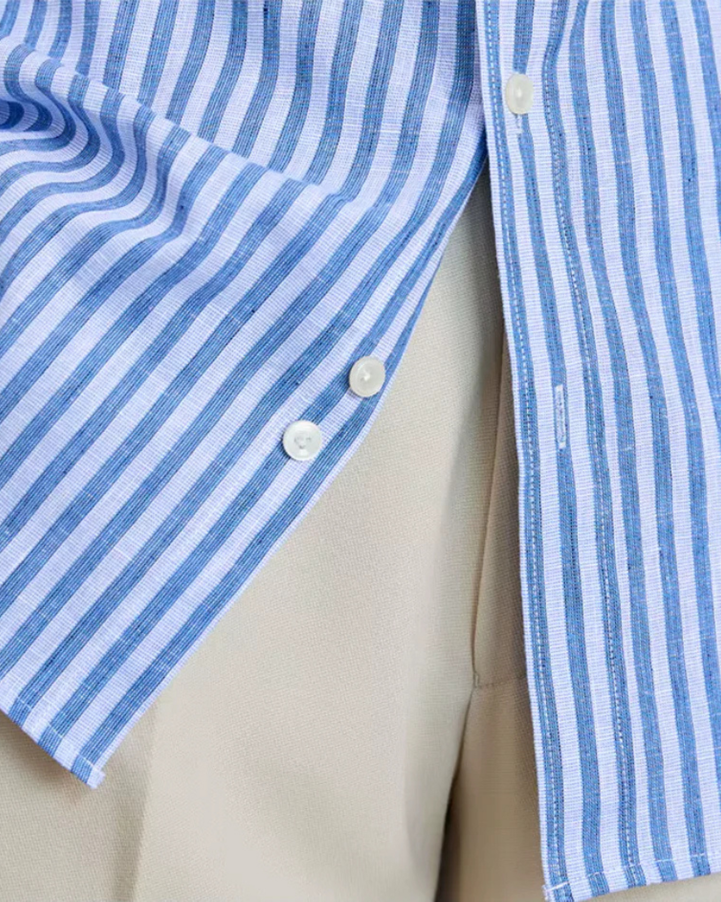 AMALFI STRIPED SHIRT