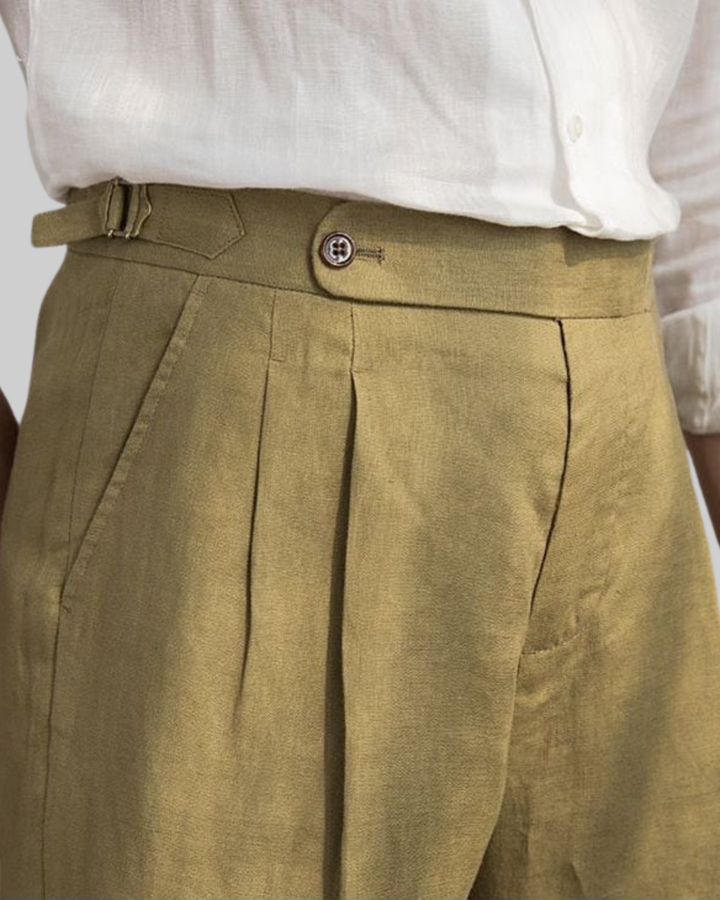 POSITANO LINEN SHORTS
