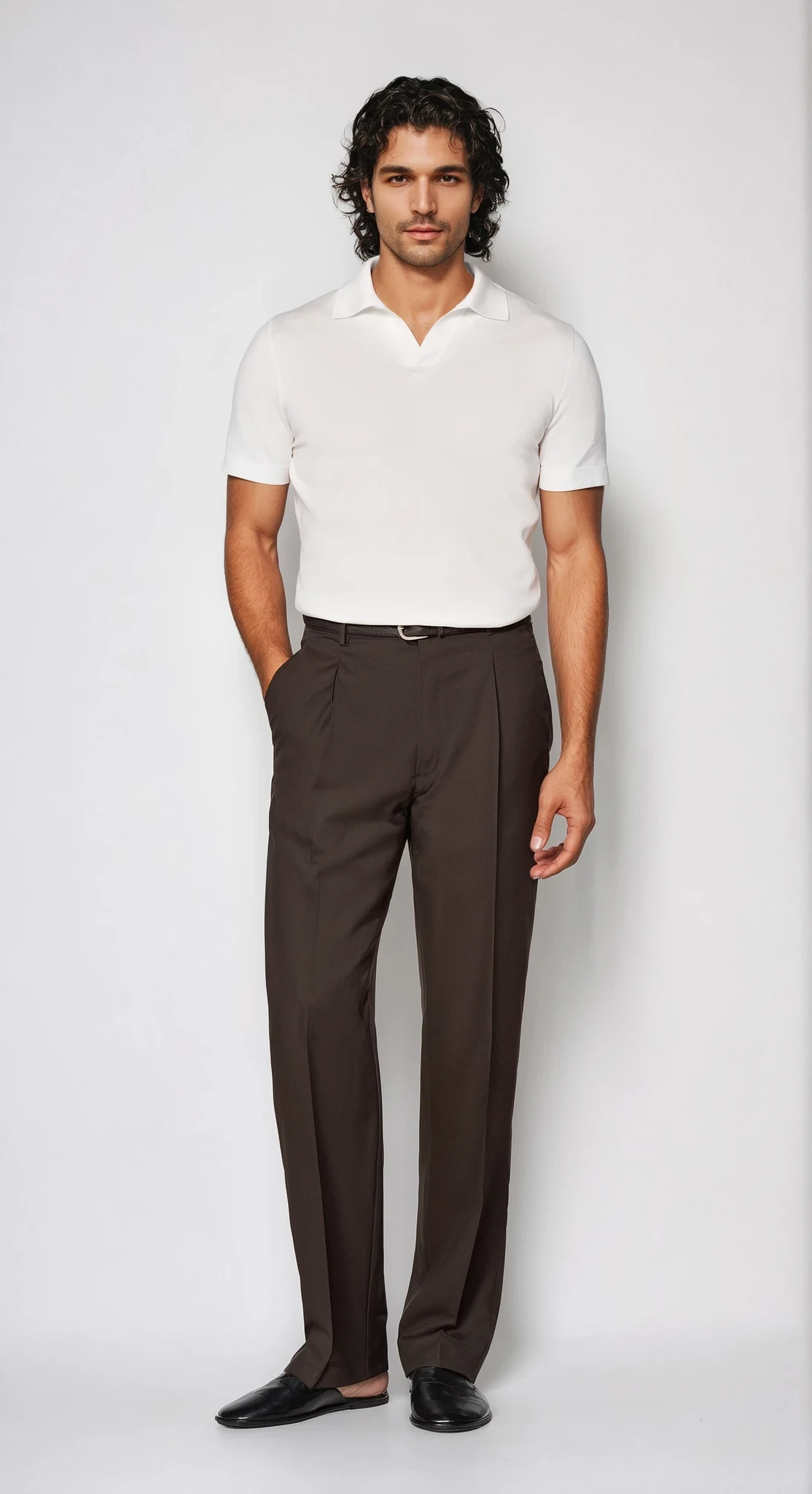 SORRENTO V-NECK POLO