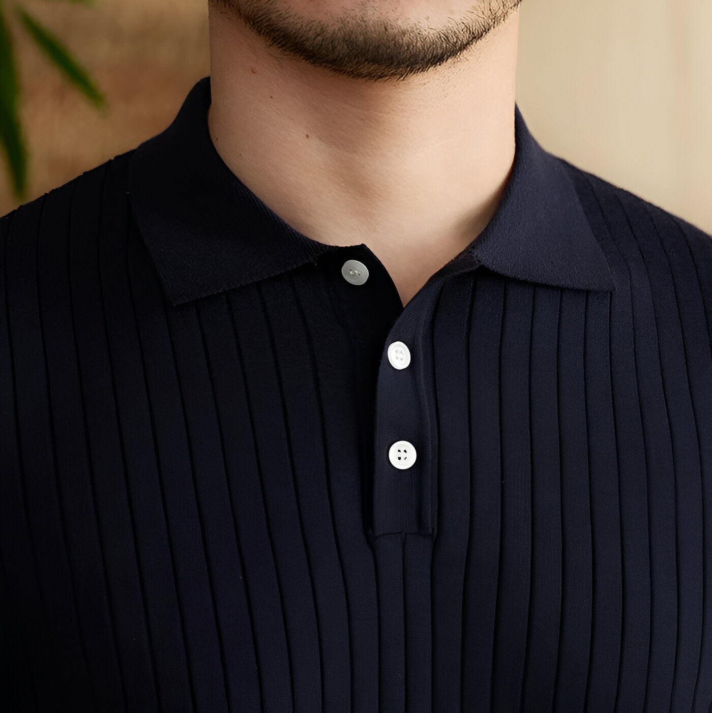 CANNES STRIPED POLO